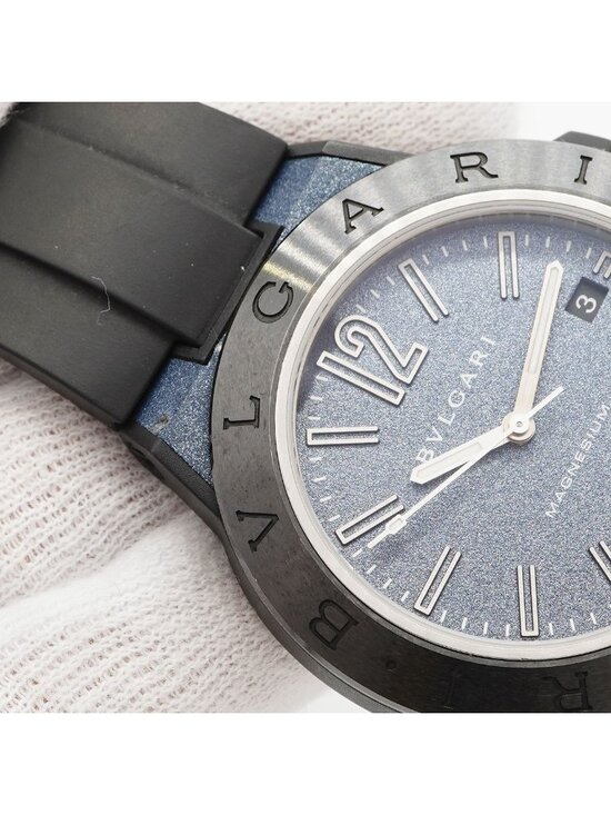 Bvlgari Diagono Magnesium Blue Dial Watch main image 9